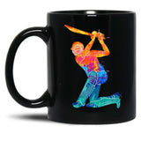 Cricket Black Coffee Mug, Gift Coffee Mug