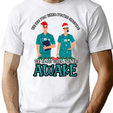 Crna Funny Christmas Gift Idea - Anesthesia Fana Crna T-Shirt - White