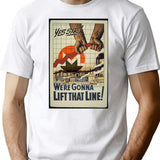 Crypto Monero Poster - Vintage T-Shirt - Retro Graphic Casual Tee - White