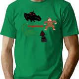 Cryptoids Bootleg Graphic T-Shirt - Green