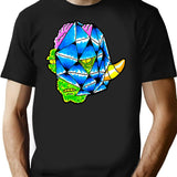 Cuben Bootleg Graphic T-Shirt - Black