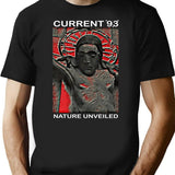 Current-93-nature-unveiled T-Shirt - Retro Graphic Tee for Men & Women - Black
