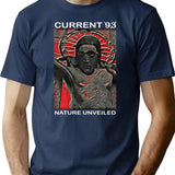 Current-93-nature-unveiled T-Shirt - Retro Graphic Tee for Men & Women - Navy