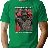 Current-93-nature-unveiled T-Shirt - Retro Graphic Tee for Men & Women - Green