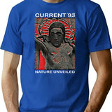 Current-93-nature-unveiled T-Shirt - Retro Graphic Tee for Men & Women - Blue