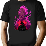 Cursed King Of Curses T-Shirt - Retro Graphic Tee for Men & Women - Black