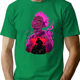 Cursed King Of Curses T-Shirt - Retro Graphic Tee for Men & Women - Green