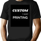 Custom Printing Printing Near Me Custom Printing Maker. T-Shirt - Black