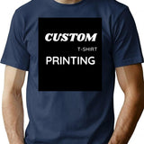 Custom Printing Printing Near Me Custom Printing Maker. T-Shirt - Navy
