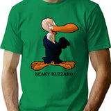 Cute Beaky T-Shirt - Retro Graphic Tee for Men & Women - Green
