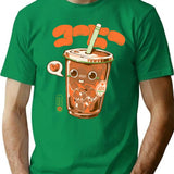 Cute Cold Brew Coffee T-Shirt - Retro Graphic Tee for Men & Women - Green