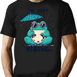 Cute Humor T-Shirt - Retro Graphic Tee for Men & Women - Black