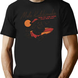 Cute Mele Kalikimaka Vintage For Christmas Santa Surfing Costume Gift T-Shirt - Black