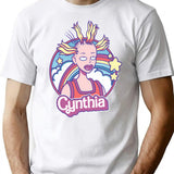 Cynthia Doll T-Shirt - Retro Graphic Tee for Men & Women - White
