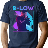 D-low Dlow Beatboxer Painting Swissbeatbox Beatboxing Beatbox Battle Retro Vintage Hiphop Music Perf T-Shirt - Navy