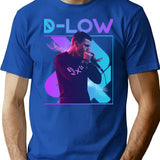 D-low Dlow Beatboxer Painting Swissbeatbox Beatboxing Beatbox Battle Retro Vintage Hiphop Music Perf T-Shirt - Blue