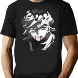 D0ma Upper Moon 2 T-Shirt - Retro Graphic Tee for Men & Women - Black