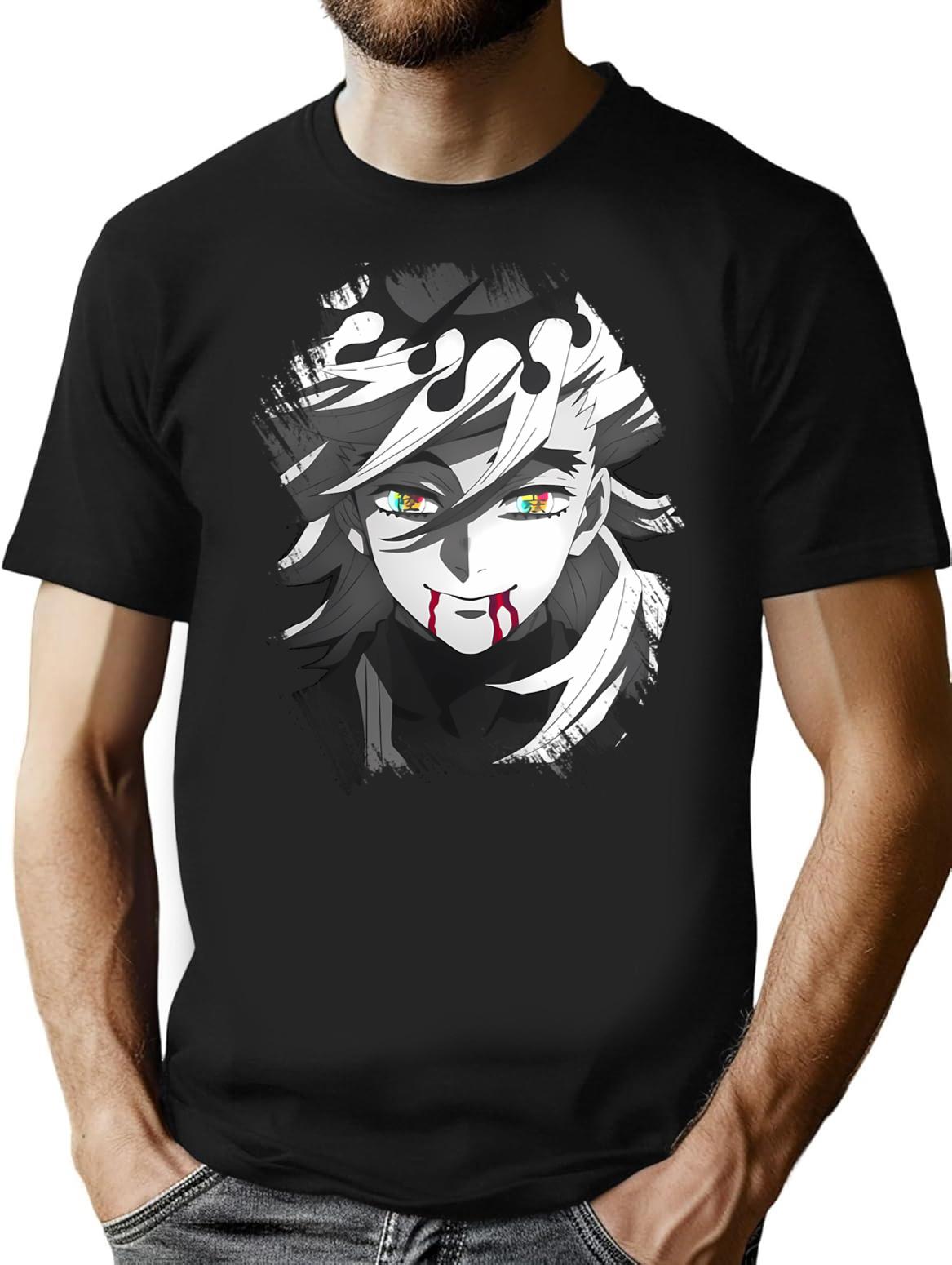 D0ma Upper Moon 2 T-Shirt - Retro Graphic Tee for Men & Women - Black