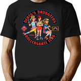 D.d.r.c. T-Shirt - Retro Graphic Tee for Men & Women - Black