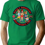 D.d.r.c. T-Shirt - Retro Graphic Tee for Men & Women - Green