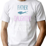 Dad And Daughter Diving Partners For Life Scuba Diving (1) T-Shirt - White