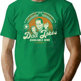 Dad Jokes Are How Eye Roll Father's Day Funny T-Shirt - Green