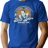 Dad Jokes Are How Eye Roll Father's Day Funny T-Shirt - Blue