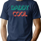 Daddy Cool Retro Style Father's Day Gift (1) T-Shirt - Navy