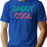 Daddy Cool Retro Style Father's Day Gift (1) T-Shirt - Blue