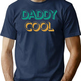 Daddy Cool Retro Style Father's Day Gift (2) T-Shirt - Navy