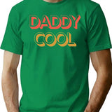 Daddy Cool Retro Style Father's Day Gift T-Shirt - Green