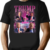 Daddy'S Home Take American Back Bootleg Design Bootleg Graphic T-Shirt - Black