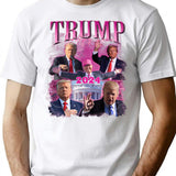 Daddy'S Home Take American Back Bootleg Design Bootleg Graphic T-Shirt - White