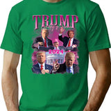 Daddy'S Home Take American Back Bootleg Design Bootleg Graphic T-Shirt - Green