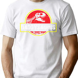 Daddysaurus Vintage T-Shirt - Retro Graphic Casual Tee - White