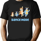 Dance Mode T-Shirt - Retro Graphic Tee for Men & Women - Black