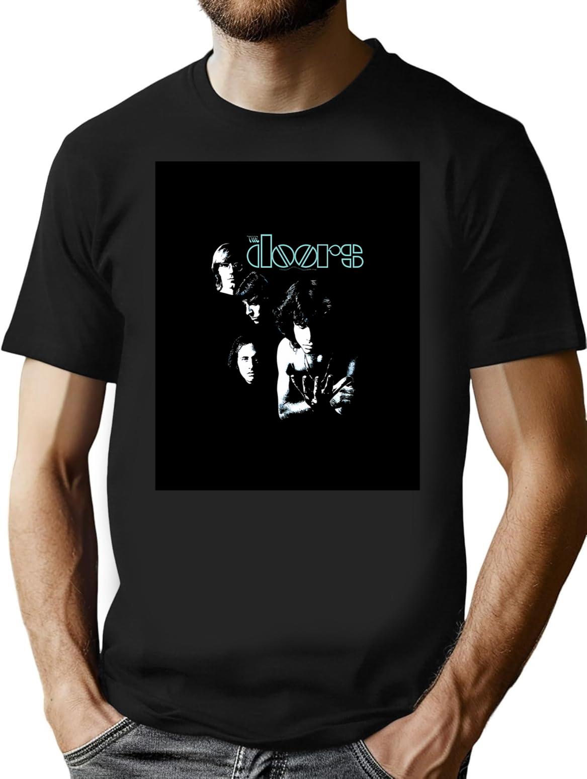 Dance Of Light And Shadow T-Shirt - Retro Graphic Tee for Men & Women - Black