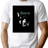 Dance Of Light And Shadow T-Shirt - Retro Graphic Tee for Men & Women - White