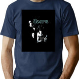 Dance Of Light And Shadow T-Shirt - Retro Graphic Tee for Men & Women - Navy