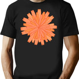 Dandelion T-Shirt - Retro Graphic Tee for Men & Women - Black