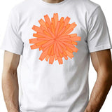 Dandelion T-Shirt - Retro Graphic Tee for Men & Women - White