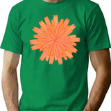 Dandelion T-Shirt - Retro Graphic Tee for Men & Women - Green