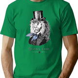 Dandylion T-Shirt - Retro Graphic Tee for Men & Women - Green
