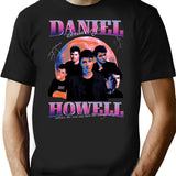 Daniel Howell Bootleg Shirt Design Bootleg Graphic T-Shirt - Black