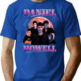 Daniel Howell Bootleg Shirt Design Bootleg Graphic T-Shirt - Blue