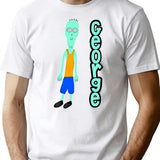 Danvant - Mallokos T-Shirt - Retro Graphic Tee for Men & Women - White