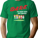 Dare Keep Kids Off Drugs Shirt Vintage Protect Young Tshirt Trust To Be Dare Save Children Family Shirt T-Shirt - Green