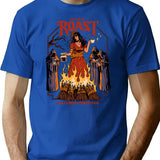 Dark Roast T-Shirt - Retro Graphic Tee for Men & Women - Blue