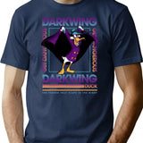Darkwing Duck Get Dangerous T-Shirt - Retro Graphic Tee for Men & Women - Navy