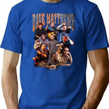 Dave Matthews T-Shirt - Retro Graphic Tee for Men & Women - Blue